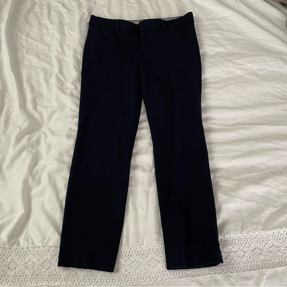 Banana Republic 2S/2P Sloan Pant Petite Navy Blue
